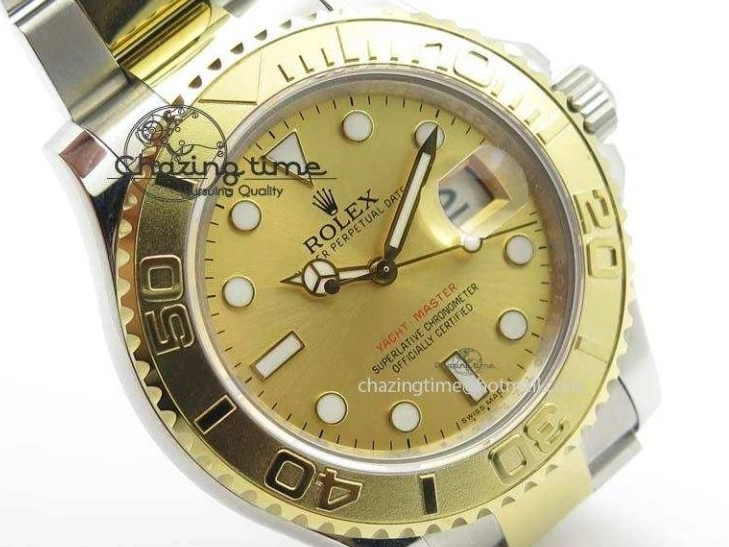 On Bracelet BP-Maker 116622 Best Edition SA3135 Yacht-Master YG SS Gold Dial YG SS 0123
